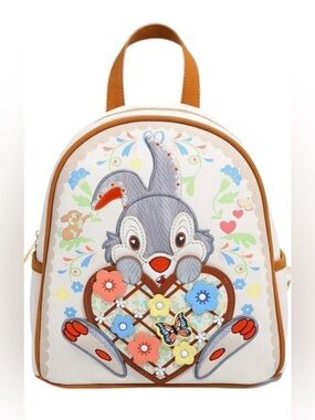 Danielle Nicole Disney Bambi Thumper floral mini backpack